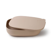 Biscotti nesting tray with lid for transportation