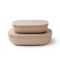 Styleware Nesting Tray 2-Piece Set in Biscotti
