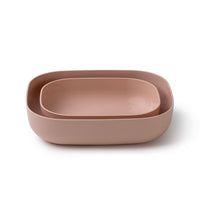 Blush nesting trays nested for compact storage