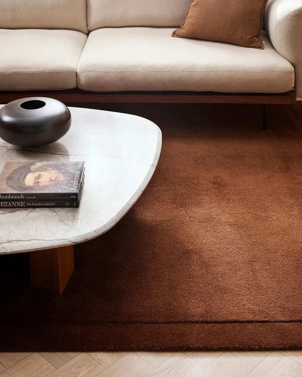 Baya Rugs Rugs Baya Norfolk Floor Rug -  Chocolate