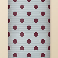 norsu STUDIO Festive 26 ribbon, pin spot print, 25mm grosgrain