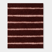 Baya Marlow Floor Rug in wine color with 100% New Zealand wool hand-tufted pile