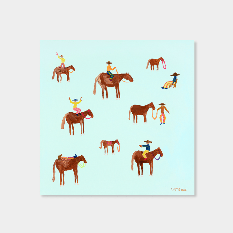 Lottie Rae Prints Lottie Rae Fine Art Canvas Art Print - Gangstas' Paradise 10 (Various Sizes)