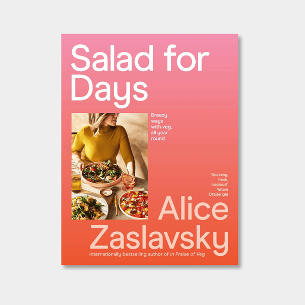 Fresh vibrant vegetable salad showcasing recipes from Salad for Days by Alice Zaslavsky