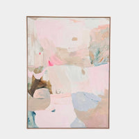 Lottie Rae Fine Art Canvas New Beginnings contemporary abstract print on luxury 340 GSM canvas