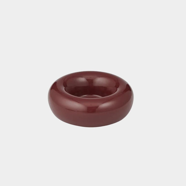 Orb Ceramic Small Condiment/ Trinket Bowl - Russet
