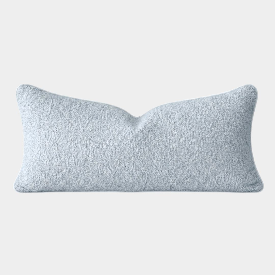 norsu STUDIO - Forma Collection - Nimbus Lumbar Cushion, Powder Blue