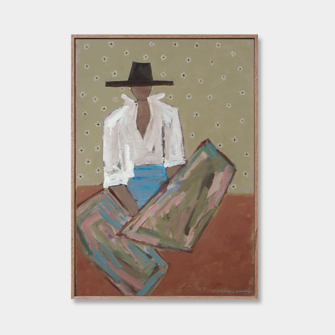 Marcia Priestley Limited Edition Fine Art Canvas Print - Chaps Prairie