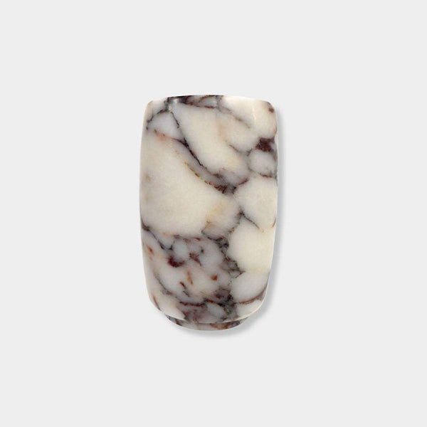 norsu STUDIO Marble Utensil Holder in Viola marble with lilac and plum veining, dual-use as utensil holder or vase