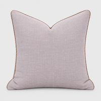 norsu STUDIO - Forma Collection - Aura Reversible Cushion, Terracotta & Lilac