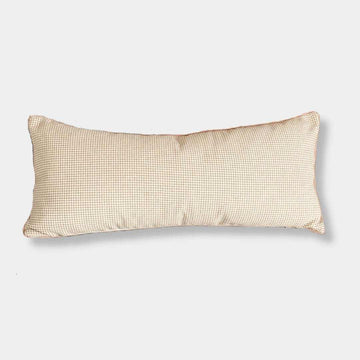 norsuSTUDIO Cushions 90 x 40 cm / Yes norsu STUDIO - Forma Collection - Eden Cushion, Honey Houndstooth (various sizes)