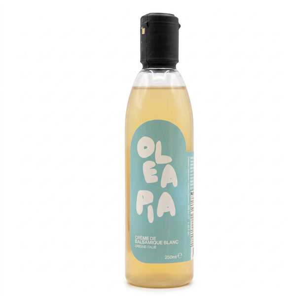 Olea Pia Premium Italian White Balsamic Vinegar Glaze 250mL