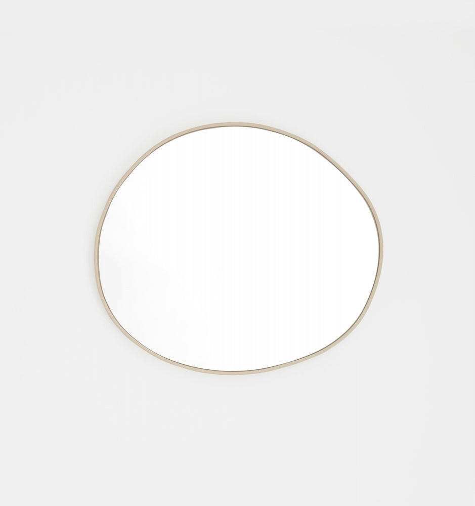 Middle of Nowhere Organic Mirror, Sand, 70 x 80cm.