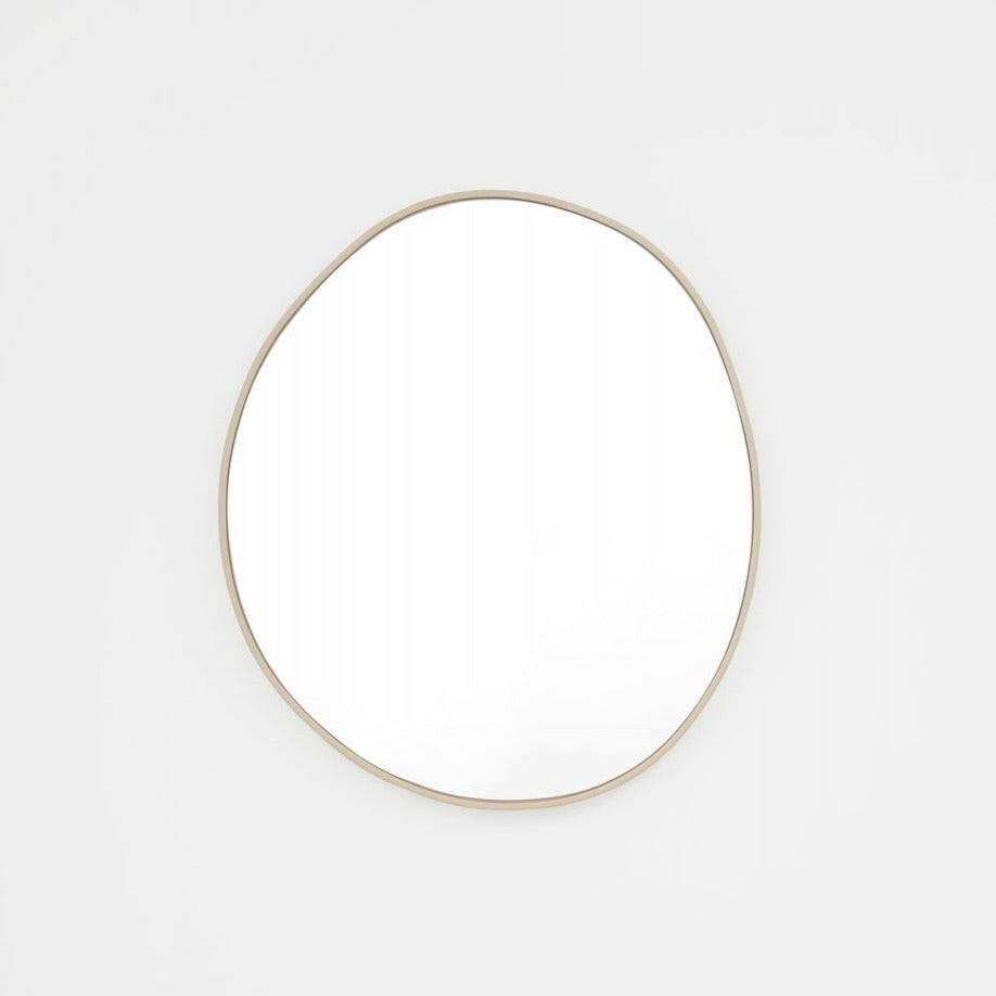 Middle of Nowhere Organic Mirror, Sand, 70 x 80cm.
