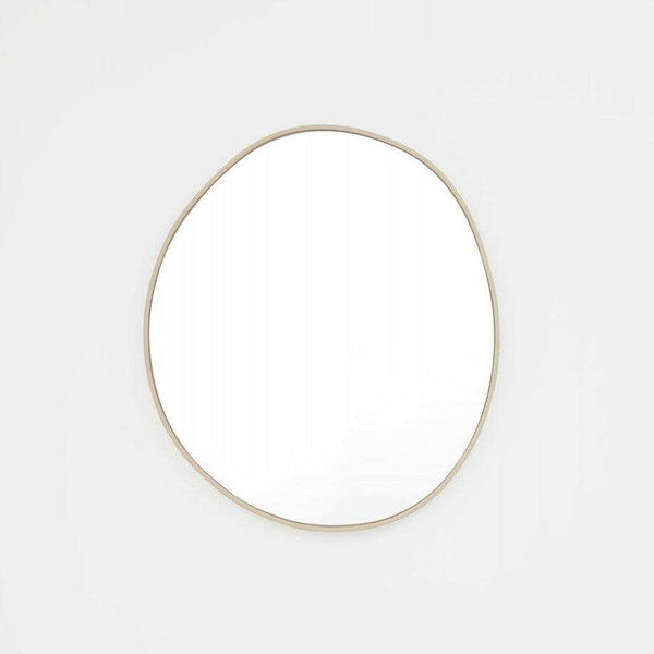 Middle of Nowhere Organic Mirror, Sand, 70 x 80cm.