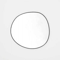 Middle of Nowhere Mirrors Sand Middle of Nowhere Organic Mirror, Black, 90 x 95cm