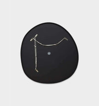 Middle of Nowhere Mirrors Sand Middle of Nowhere Organic Mirror, Black, 90 x 95cm