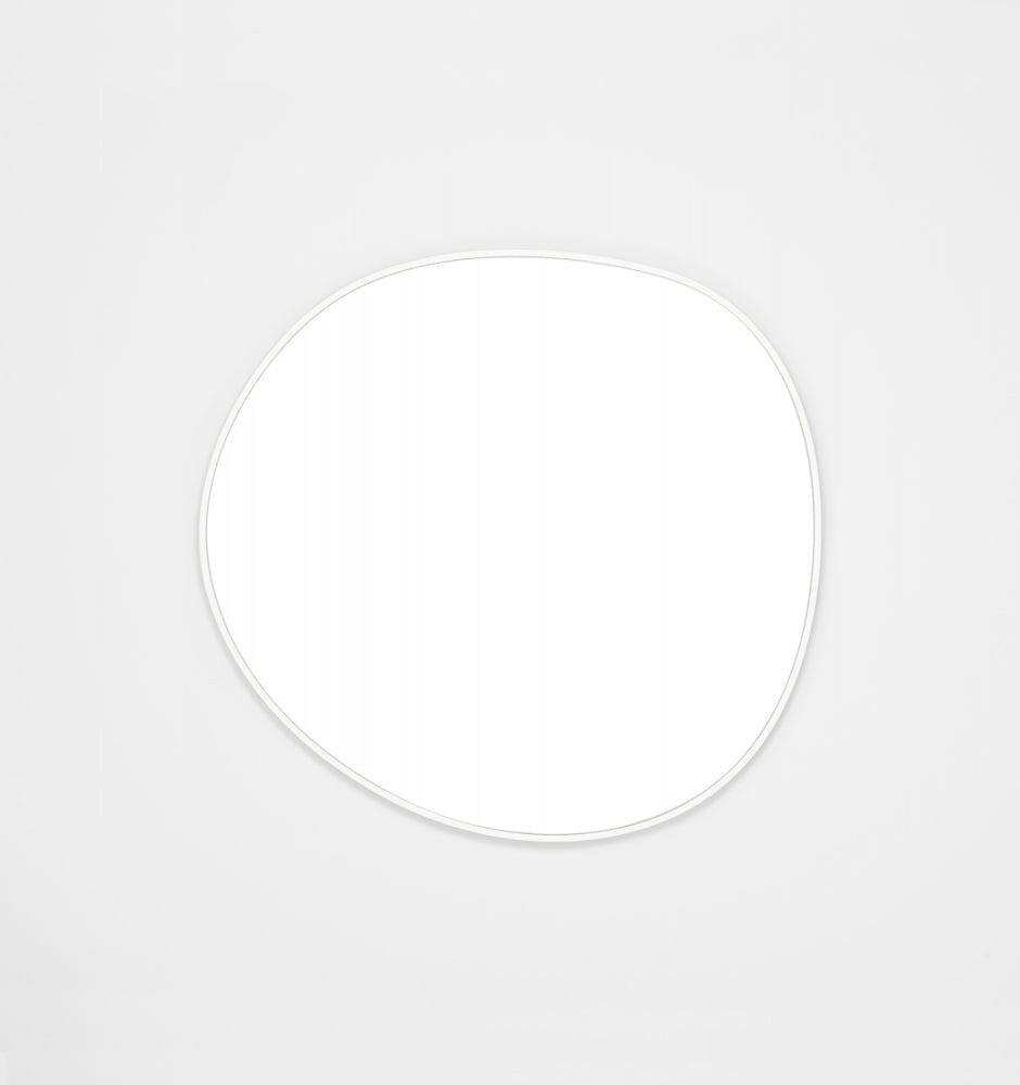 Middle of Nowhere Mirrors Middle of Nowhere Organic Mirror, White, 90 x 95cm (In Stock - Store pick up only)