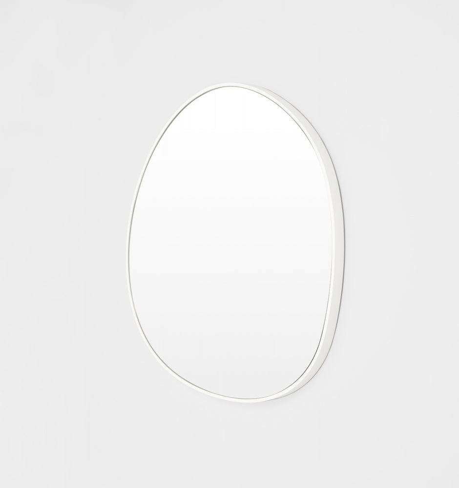 Middle of Nowhere Mirrors Middle of Nowhere Organic Mirror, White, 90 x 95cm (In Stock - Store pick up only)