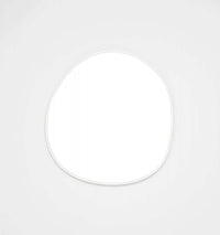 Middle of Nowhere Mirrors Middle of Nowhere Organic Mirror, White, 90 x 95cm (In Stock - Store pick up only)