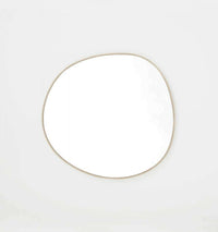 Middle of Nowhere Mirrors Middle of Nowhere Organic Mirror, Sand, 90 x 95cm