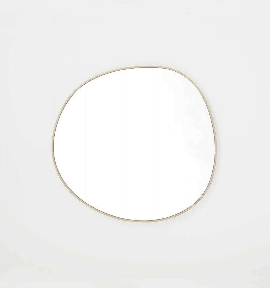 Middle of Nowhere Mirrors Middle of Nowhere Organic Mirror, Sand, 90 x 95cm