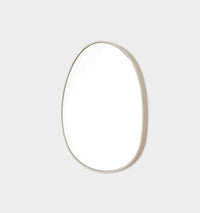Middle of Nowhere Organic Mirror, Sand, 90 x 95cm.