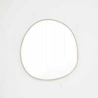 Middle of Nowhere Organic Mirror, Sand, 90 x 95cm.