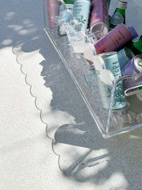 norsu STUDIO The Entertainer - Perspex Scalloped Drinks Bucket