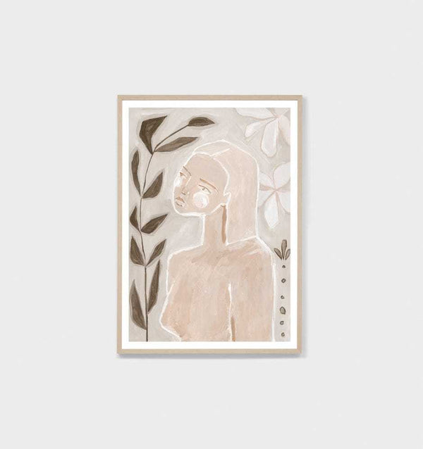Middle of Nowhere 'Feminine Muse Natural 2' Print