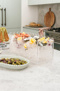 norsu STUDIO The Entertainer - Perspex Scalloped Drinks Bucket