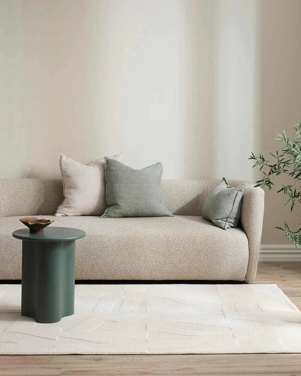 Baya Cassia Cushion - Sage