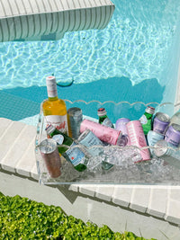 norsu STUDIO The Entertainer - Perspex Scalloped Drinks Bucket