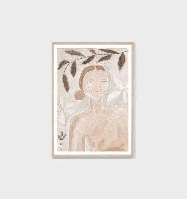 Middle of Nowhere 'Feminine Muse Natural 1' Print
