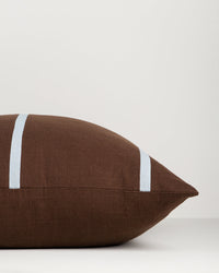 Baya Otis Cushion - Chocolate/Sky