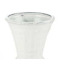 Alma Ceramic Vase light grey stoneware with modern conical design