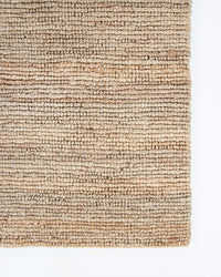 Baya Papeete jute floor rug corner detail