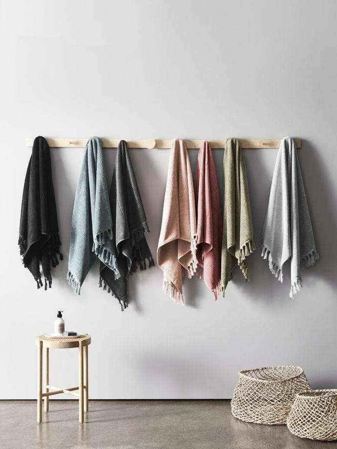 Aura Home Accessories Paros Bath Towel - Pink Clay