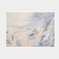 Presence Of Mind in white stained timber frame