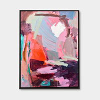 She Dreams In Colour in black stained timber frame