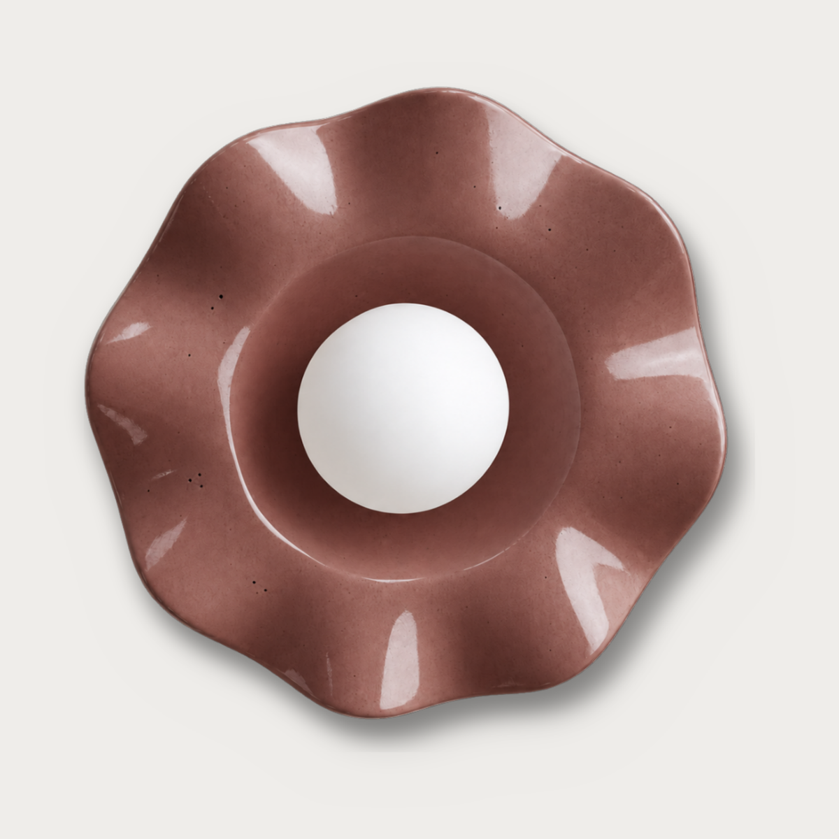 Robert Gordon Pearl wall sconce, Dusty Rose | Norsu Interiors