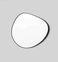 Middle of Nowhere Mirrors Middle of Nowhere Pebble Mirror, Black, 120 x 70cm