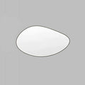 Middle of Nowhere Pebble Mirror, Black, 120 x 70cm