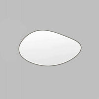 Middle of Nowhere Mirrors Middle of Nowhere Pebble Mirror, Black, 120 x 70cm