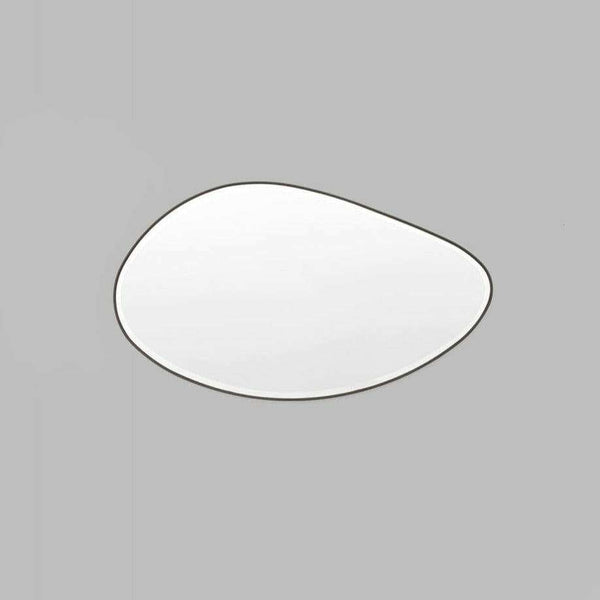 Middle of Nowhere Pebble Mirror, Black, 120 x 70cm | Norsu Interiors