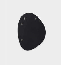 Middle of Nowhere Mirrors Middle of Nowhere Pebble Mirror, Black, 70 x 90cm
