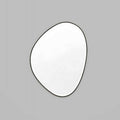 Middle of Nowhere Pebble Mirror, Black, 70 x 90cm