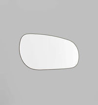 Middle of Nowhere Mirrors Middle of Nowhere Pebble Mirror, Black, 90 x 150cm