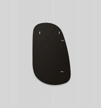 Middle of Nowhere Mirrors Middle of Nowhere Pebble Mirror, Black, 90 x 150cm