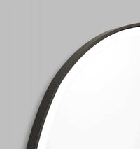 Middle of Nowhere Mirrors Middle of Nowhere Pebble Mirror, Black, 90 x 150cm